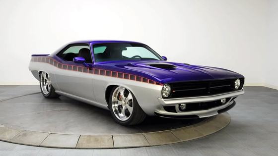 525hp 1970 Plymouth Cuda Pro Touring