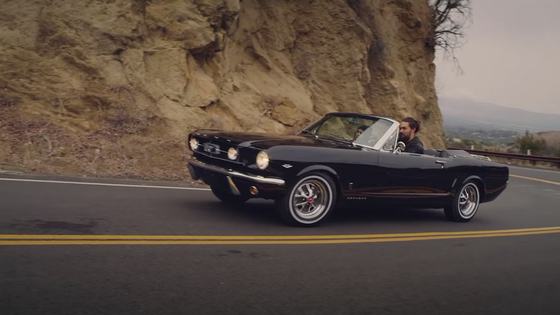 Restored 1965 Ford Mustang Convertible by Jason Momoa