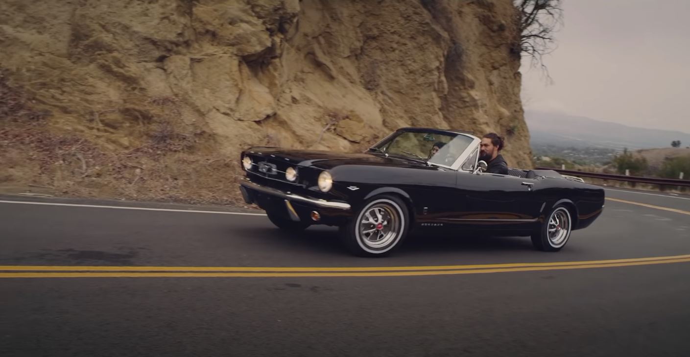 Restored 1965 Ford Mustang Convertible by Jason Momoa