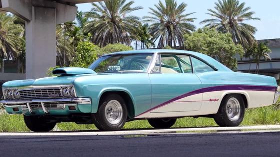 Restomod 1966 Chevrolet Impala SS with Miami Vice Aesthetic