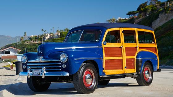 1947 Ford Super Deluxe 'Woodyator' by Lorenzo Pearson