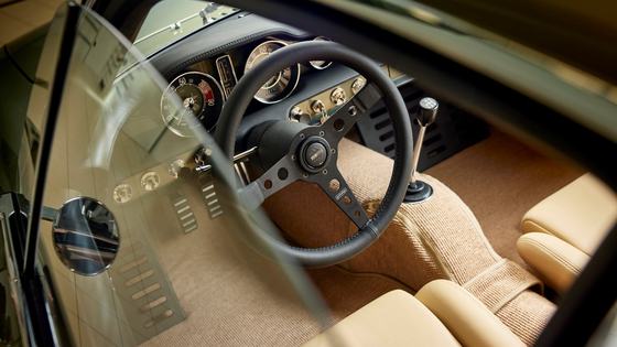 Turbocharged Cyan GT Volvo P1800 Restomod