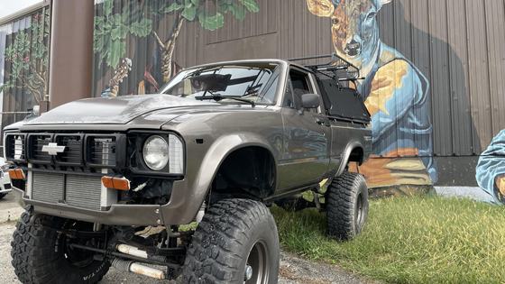 1980 Toyota 4x4 Pickup with Chevrolet V8