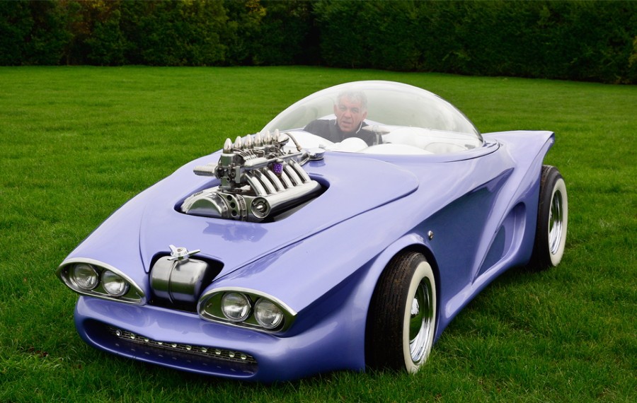Custom Cosmotron Bubble Car by Paul Bacon
