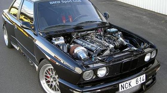 875hp Turbo BMW E30 with M5 Engine