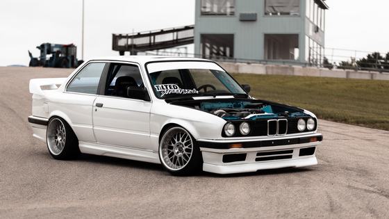 450hp S50-Powered BMW E30 Drift Car