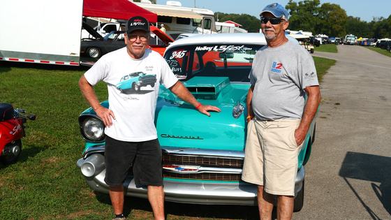 LS-Powered 1957 Chevy Drag Car