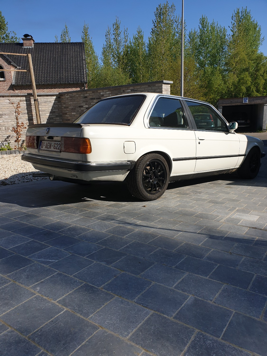 1986 BMW 3 Series with Team Dynamics Wheels