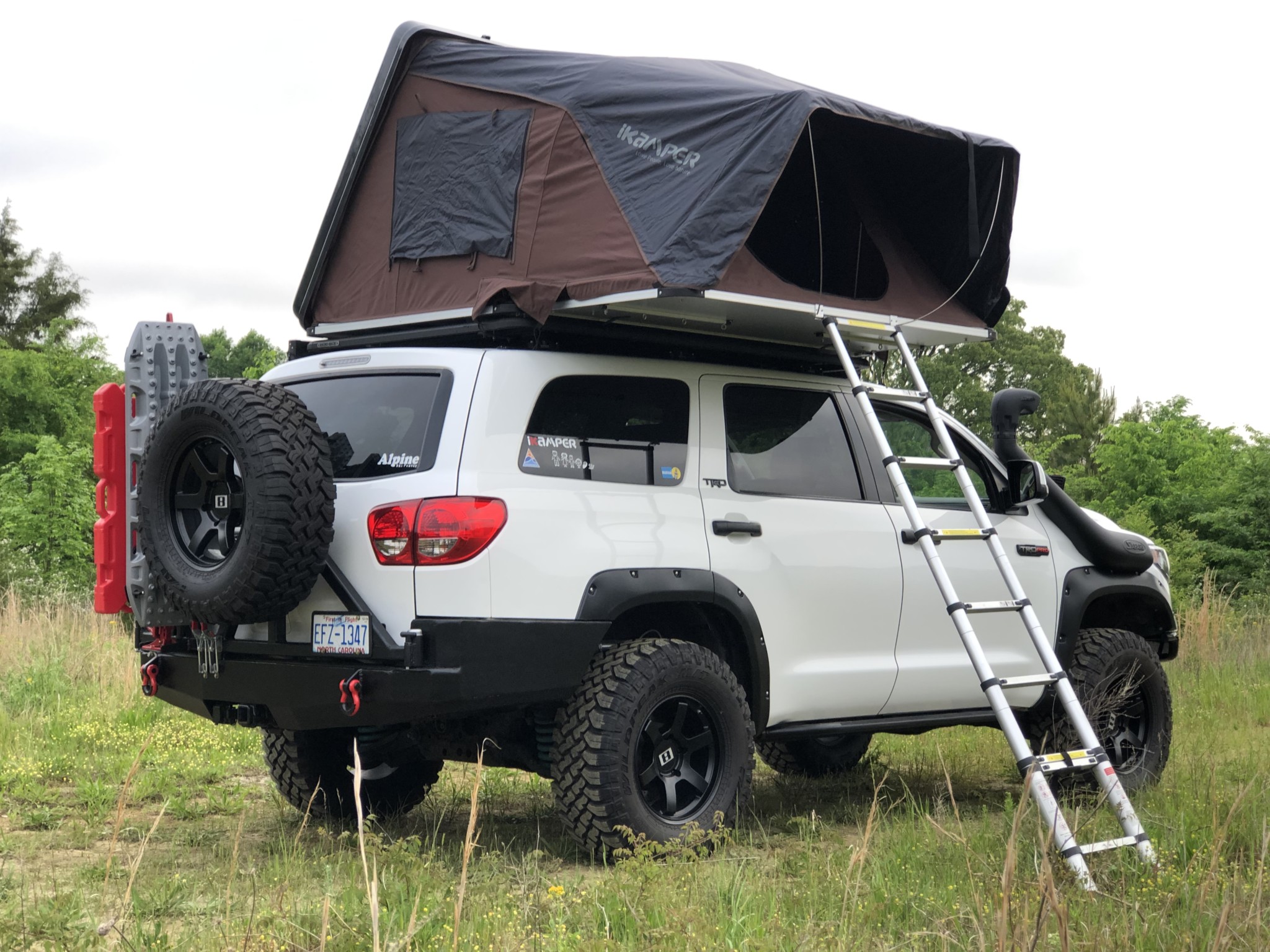 Modified 2008 Toyota Sequoia Overland Build