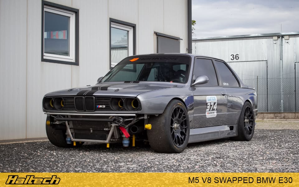 520hp V8-Powered BMW E30 Circuit Car