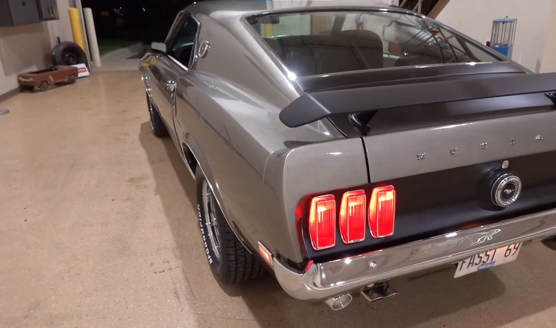 Restomod 1969 Ford Mustang Fastback with Modern Features