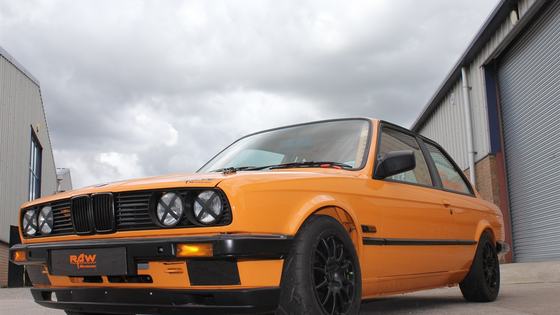 BMW E30 320i Race Car by RAW Motorsport
