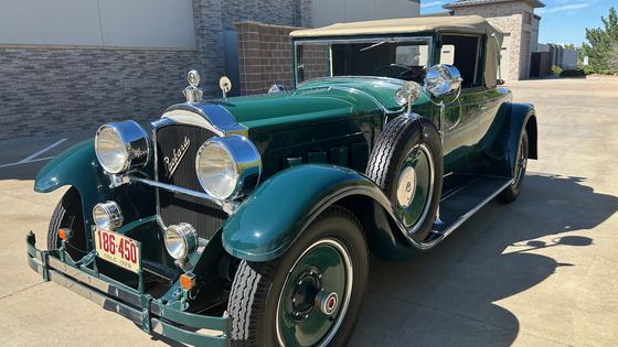 1928 Packard Custom Eight Model 443 Convertible Coupe