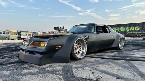 1978 Pontiac Trans Am Burnout Car by Stacie Rivers