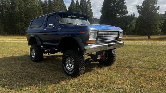 Lifted 1978 Ford Bronco Ranger XLT
