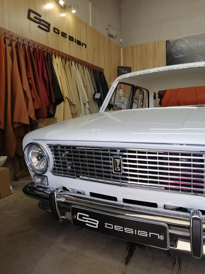 Luxury Restomod VAZ-2101 Lada Sedan by GB Design