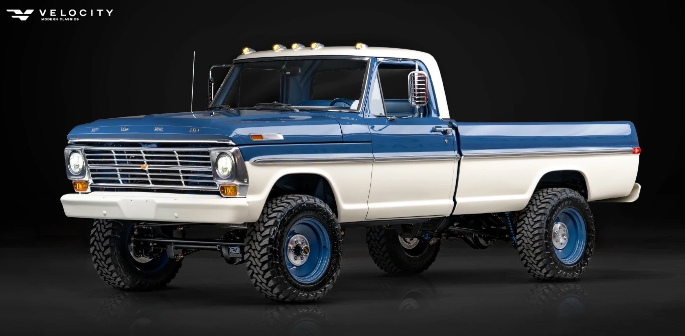 Coyote-Powered Ford F-250 Restomod by Velocity Modern Classics