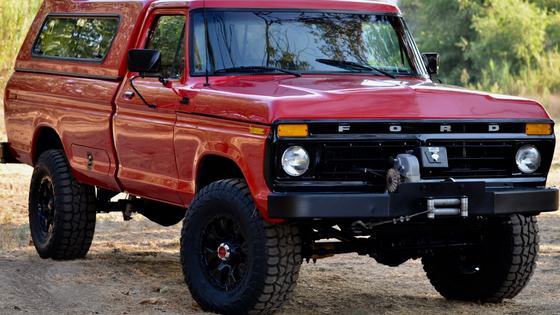 1977 Ford F-250 Custom 4x4 Pickup