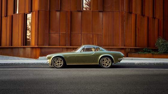 Turbocharged Cyan GT Volvo P1800 Restomod