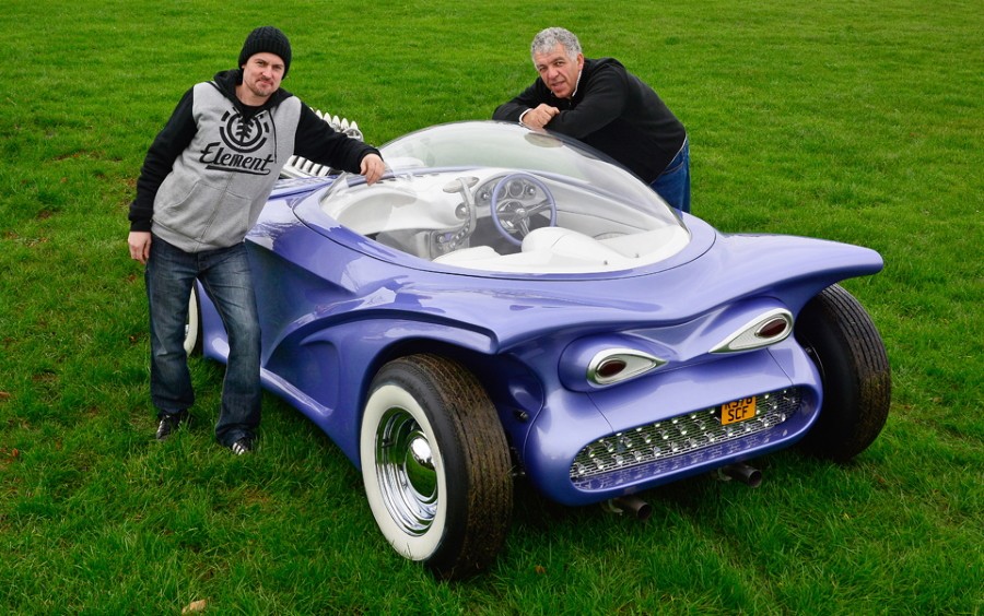 Custom Cosmotron Bubble Car by Paul Bacon