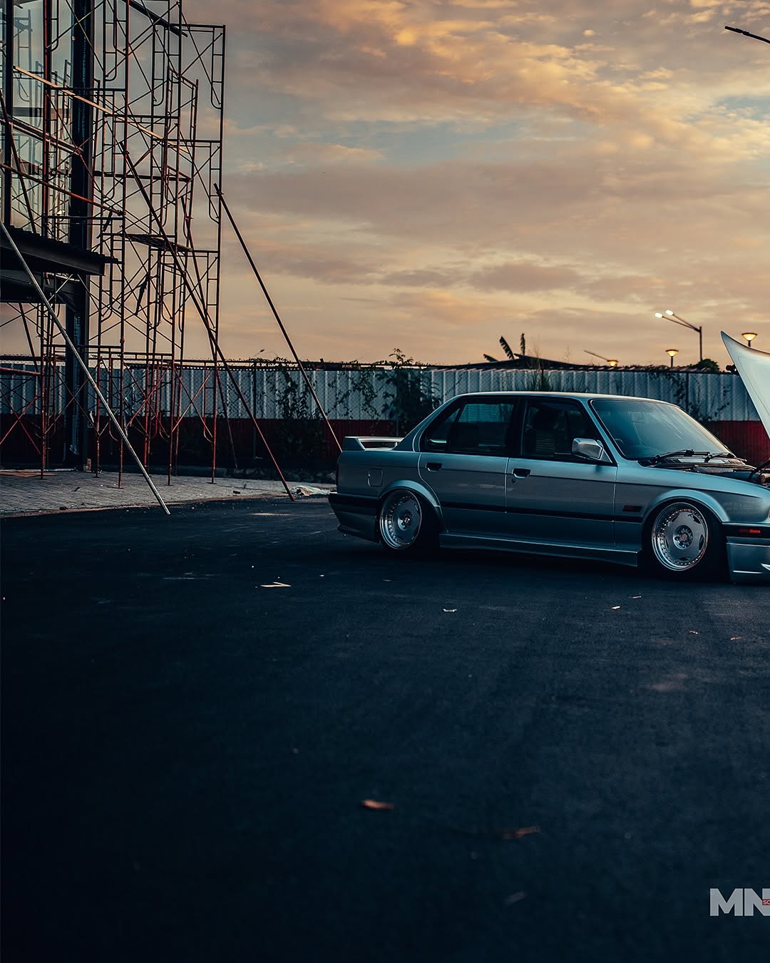 Arctic Silver BMW E30