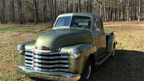 Restored 1953 Chevrolet 3100 with 305 V8