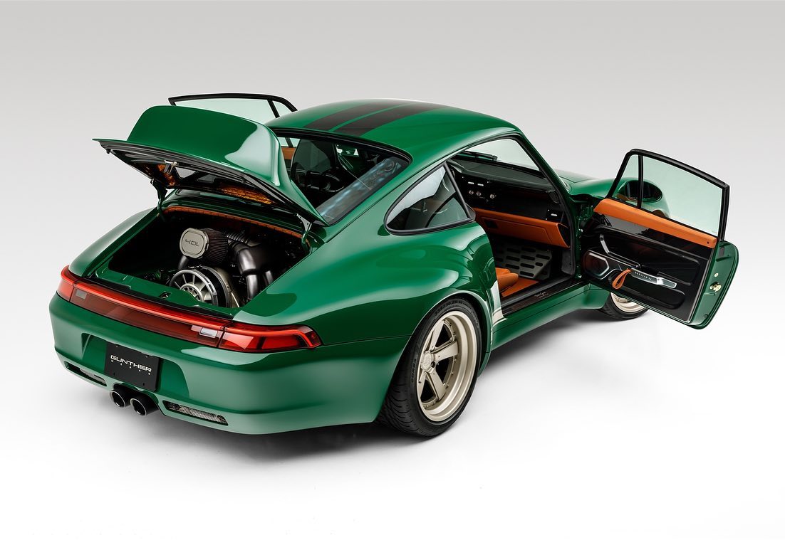 435hp Gunther Werks Porsche 993 in Irish Green