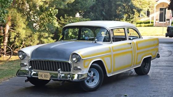 Snotty 350-Powered 1955 Chevrolet Bel Air Ex-Racer
