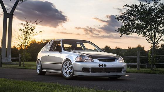 1997 Honda Civic "Silver Fox" by Kyle Frederick