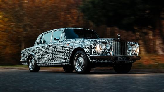 800V Electric Rolls-Royce Silver Shadow by Evice