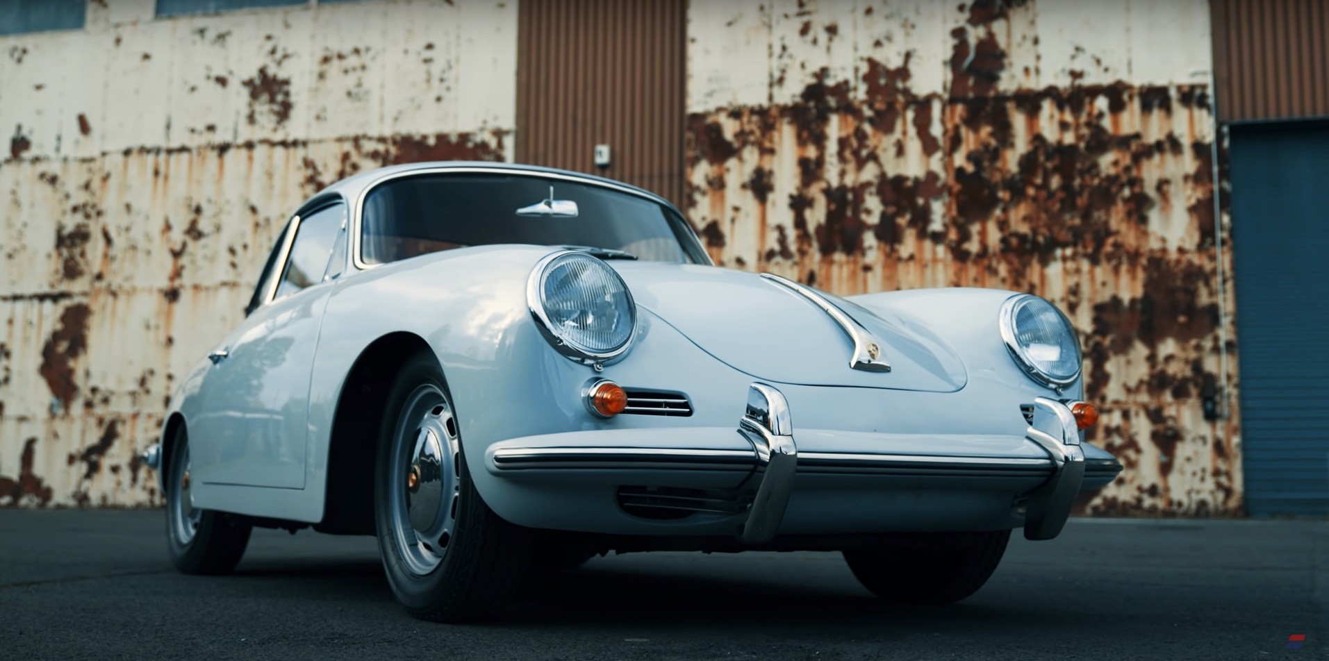 Electric Porsche 356 Restomod with Manual Transmission