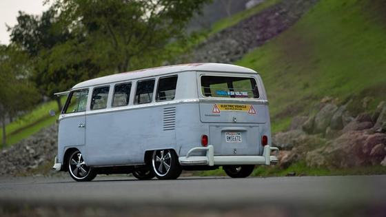 EV-Powered 1957 Volkswagen Bus by Jehu Garcia