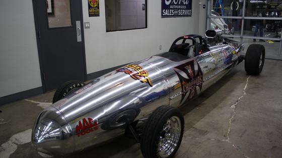 2004 Monster Garage West Coast Choppers Belly Tank Lakester