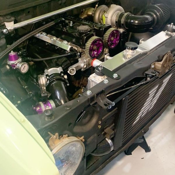 Turbocharged 4A-GE-Powered 1980s Toyota Corolla Panel Van