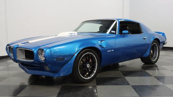 Restomod 455 HO 1971 Pontiac Firebird Trans Am