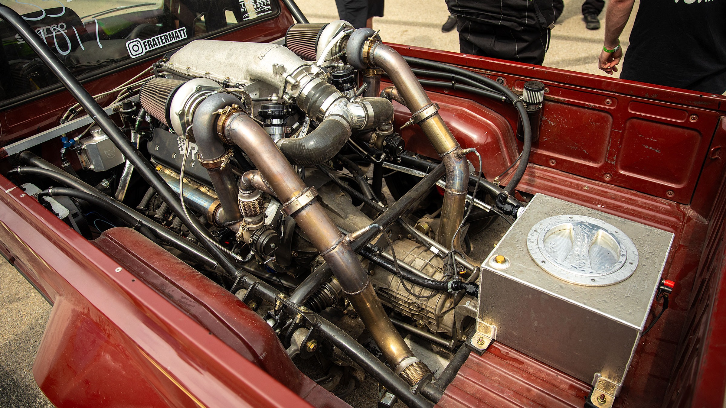 LS-Swapped Rear-Engine 1986 Toyota Pickup