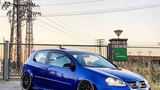 Stanced Volkswagen Golf