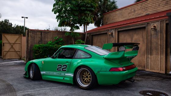 3.4L Porsche 911 Race Car with 993 GT2-Style Body