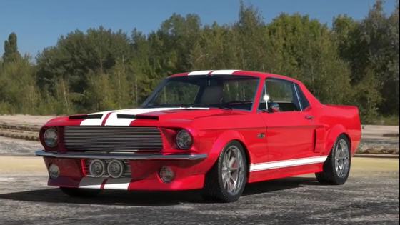Widebody 1968 Ford Mustang California Special