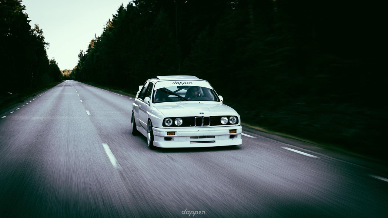 Turbocharged BMW M3 E30