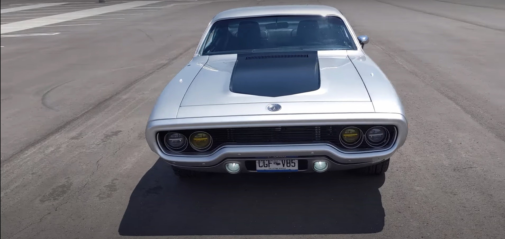 Tesla-Powered 1972 Plymouth Satellite EV Restomod