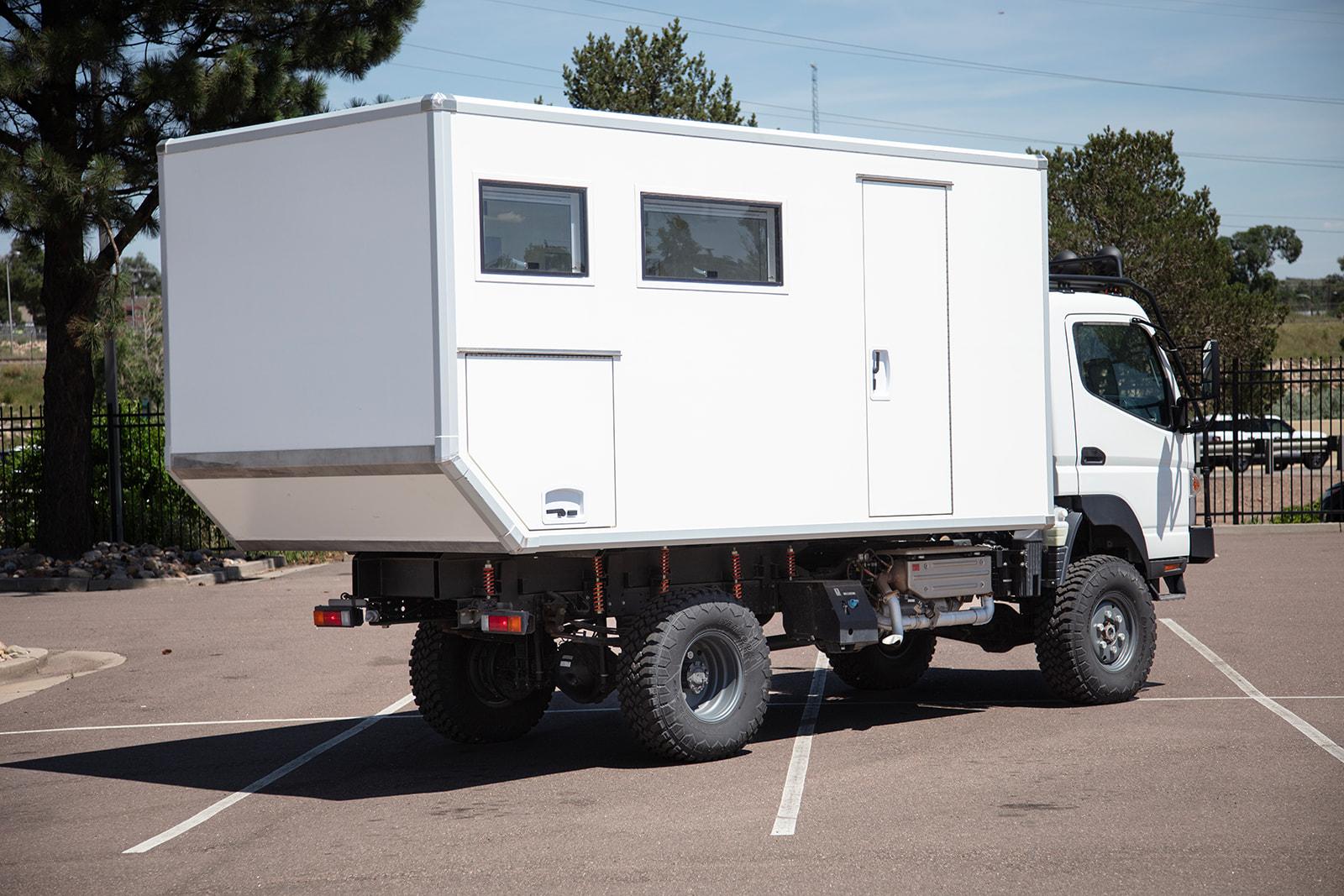 2017 Mitsubishi Fuso Canter FG4x4 with Habitat Shell