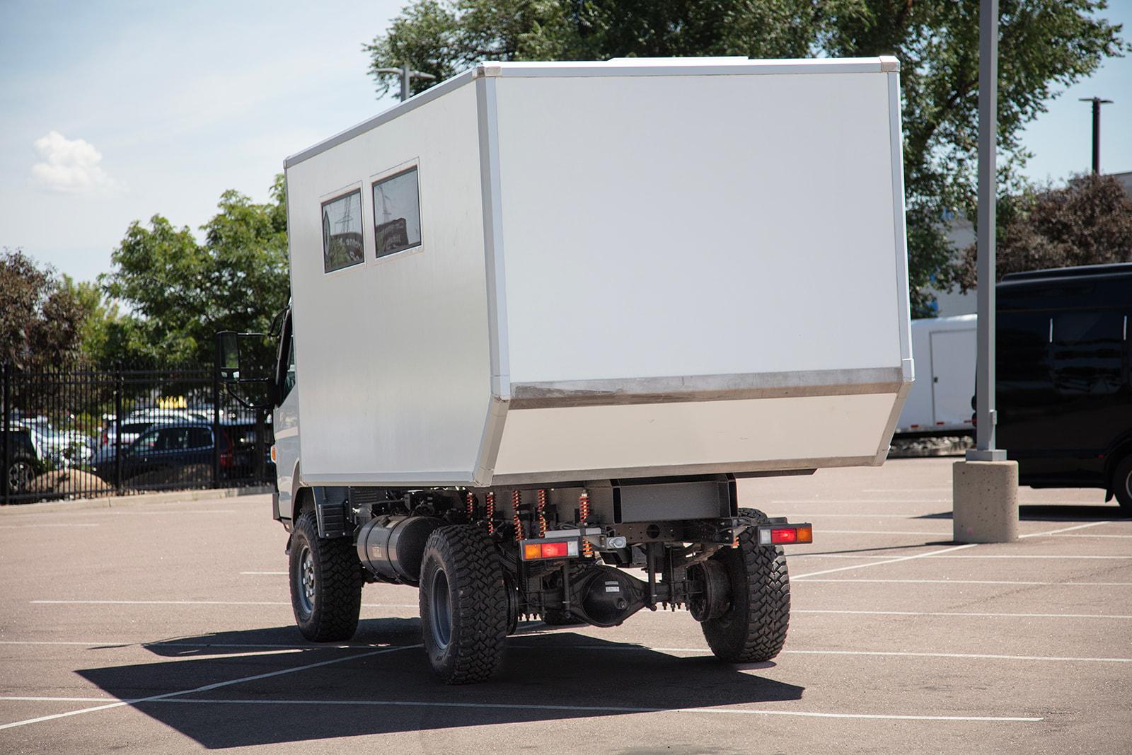 2017 Mitsubishi Fuso Canter FG4x4 with Habitat Shell