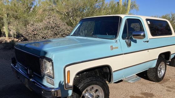 1977 Chevrolet K5 Blazer Custom Deluxe 4x4