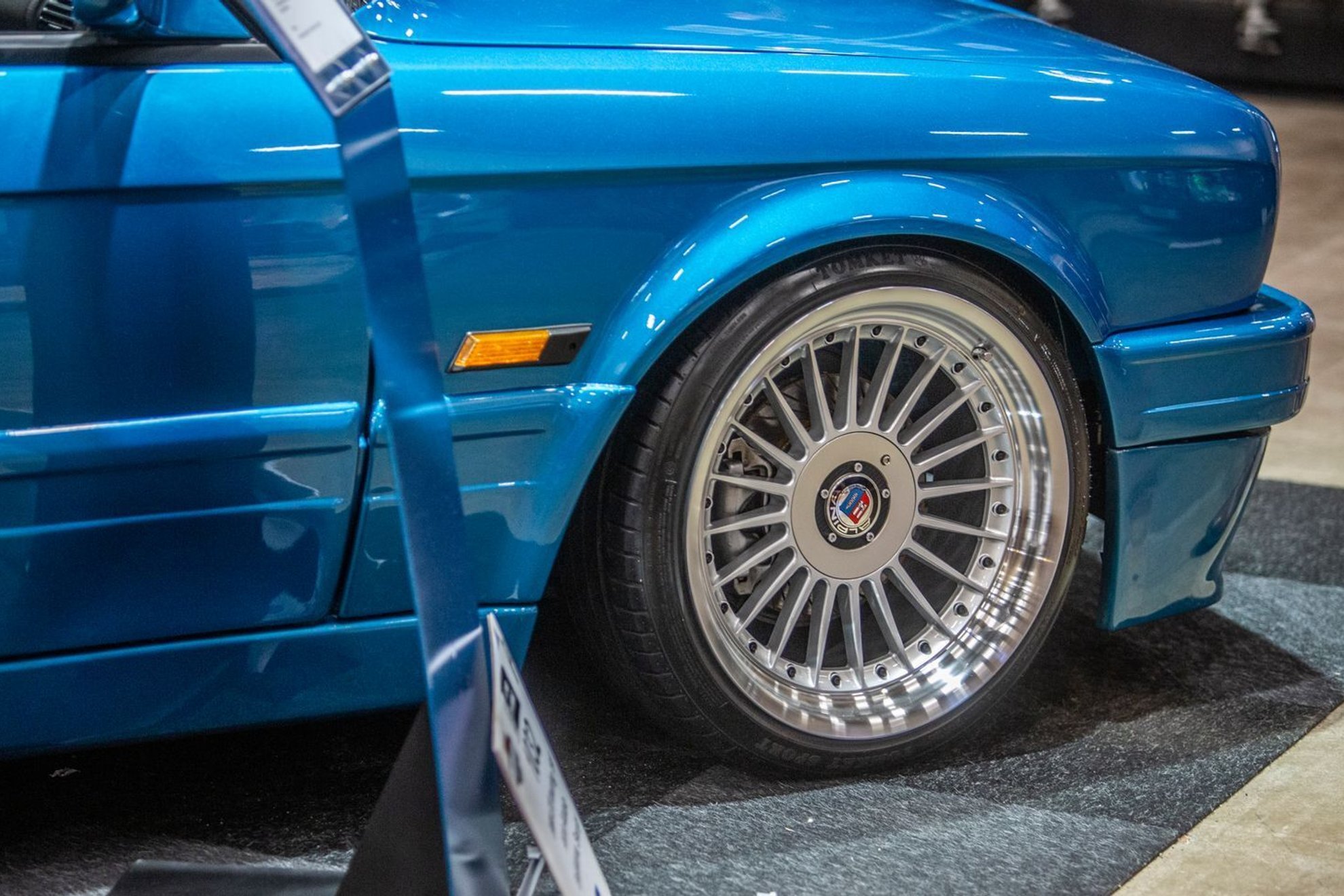 Supercharged BMW E30 Touring with Modern Touch
