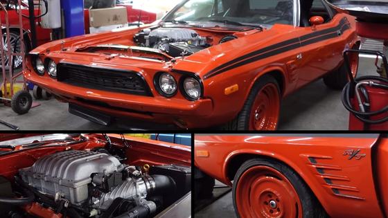 707hp Hellcat-Swapped 1972 Dodge Challenger