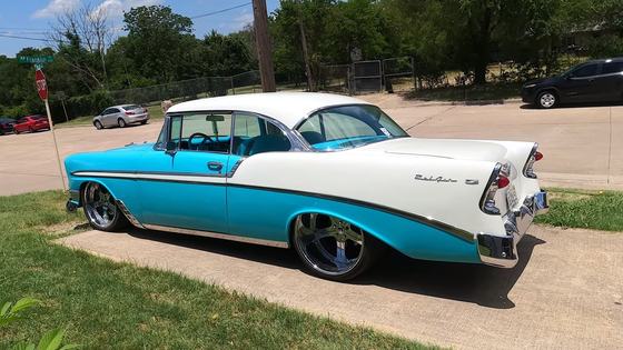 Supercharged LS-Swapped 1956 Chevrolet Bel Air