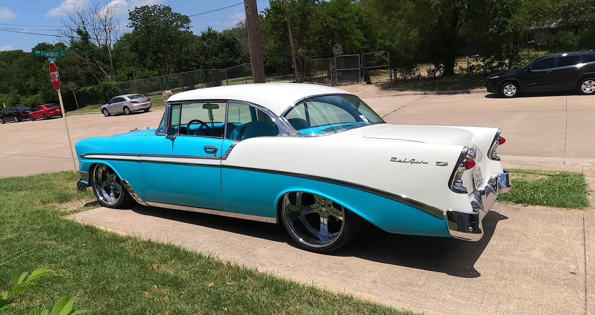 Supercharged LS-Swapped 1956 Chevrolet Bel Air