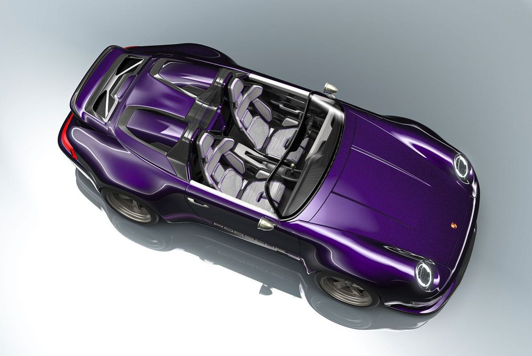 Viola Metallic Gunther Werks Porsche 993 Speedster