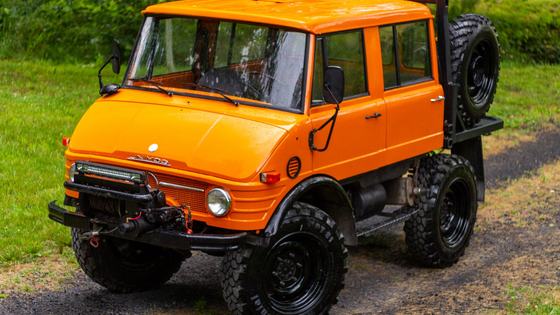 1979 Mercedes-Benz Unimog 421 Flatbed